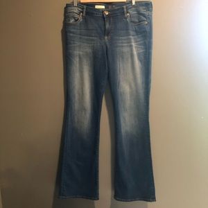 Kut From The Kloth Baby BootCut Denim Jeans Size 14 S